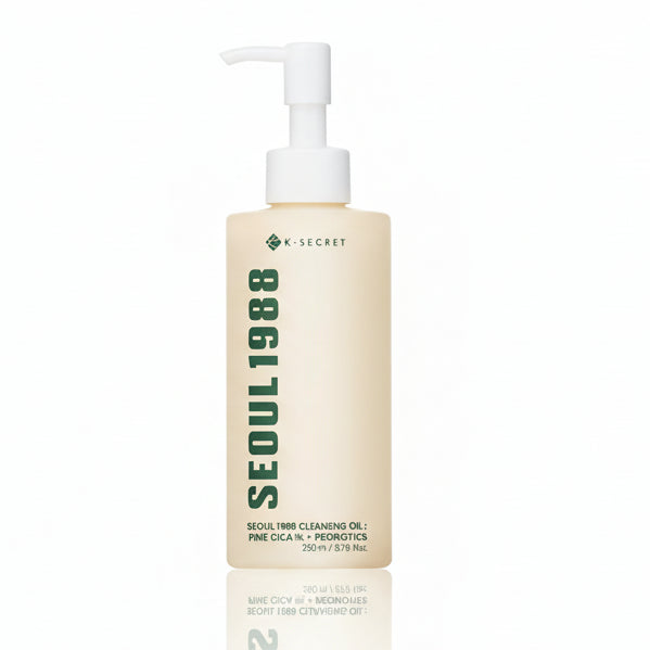K‑Secret Seoul 1988 Pine Cica + Probiotics odličovací a čistiaci olej – 200 ml