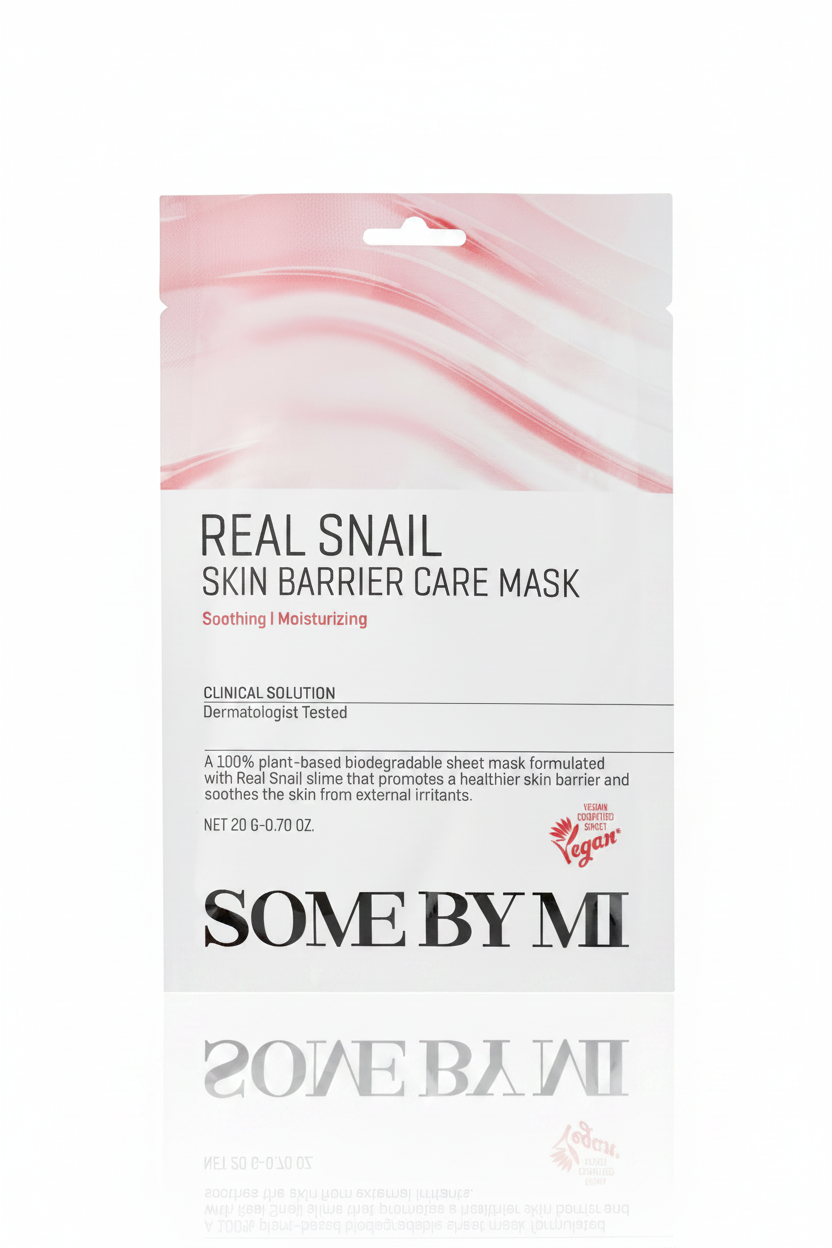 Some By Mi Clinical Solution Snail Skin Barrier Care Mask – regeneračná plátenná maska