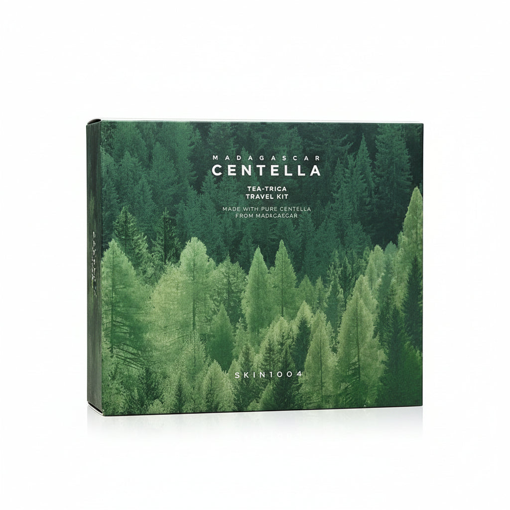 SKIN1004 Madagascar Centella Tea-Trica Travel Kit - Cestovná súprava na tvár s centellou a kyselinou