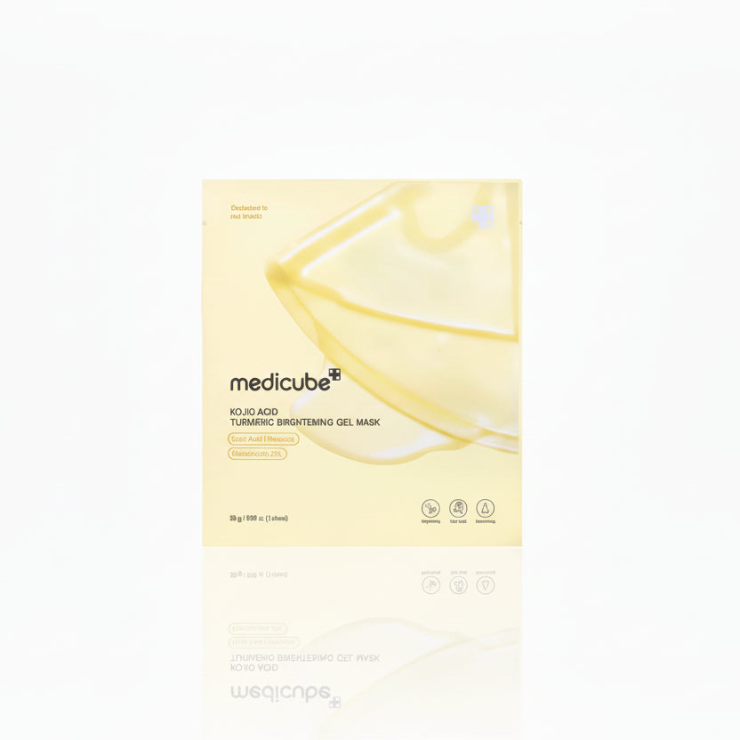 medicube Kojic Acid Turmeric rozjasňujúca gélová maska